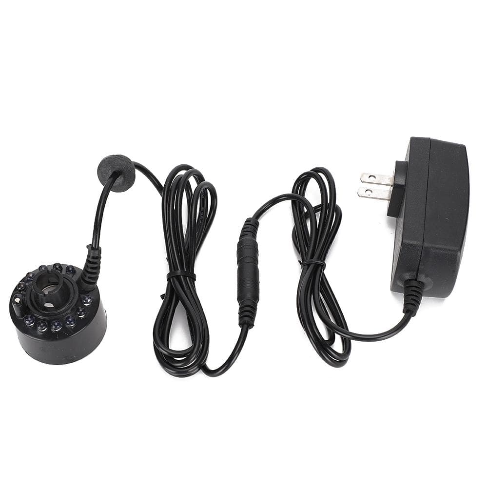 Plastic Aquarium Reptile Pet Mist Maker LED Colorful Lighting Sprayer Humidifier Atomizer