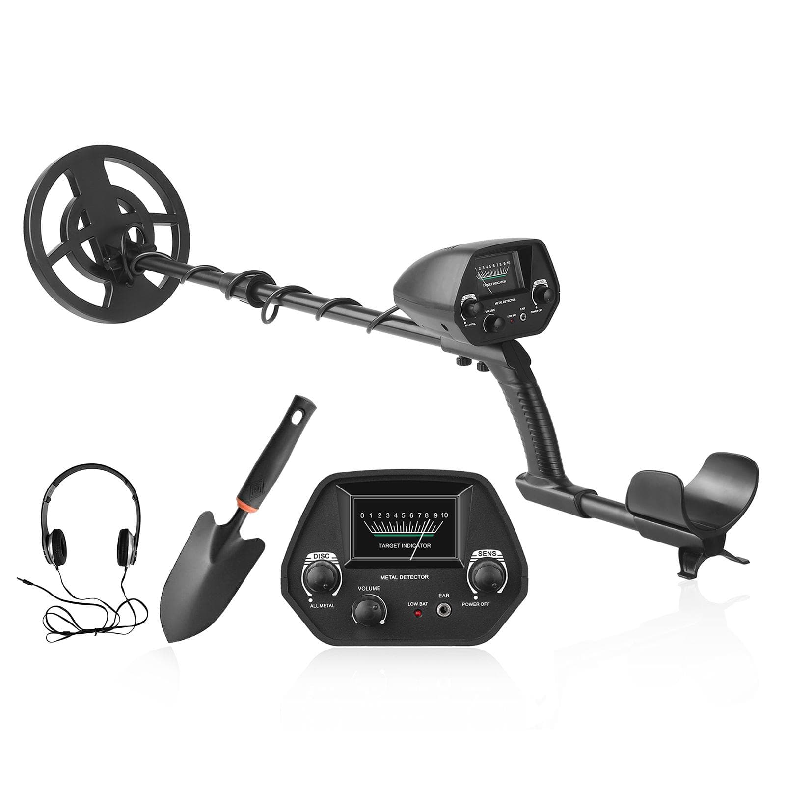 Underground Metal Detector Metal Finder Gold Detector Treasure Hunter Gold Digger Portable Metal green
