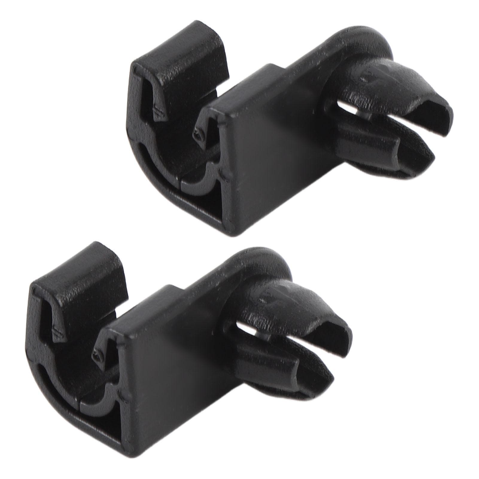 2 Pcs Hood Bonnet Rod Support Stay Clip Plastic Enhanced Stability Impact Proof 792843 Replacement