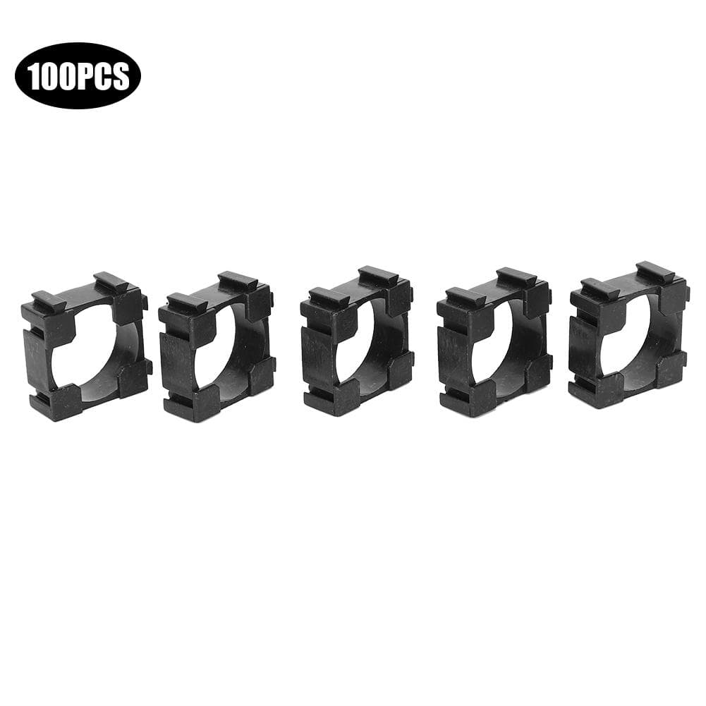 100pcs 18650 Lipo Battery Combine Holder Fixed Splicing Bracket with 6.6ft Nickel Plated Connecting