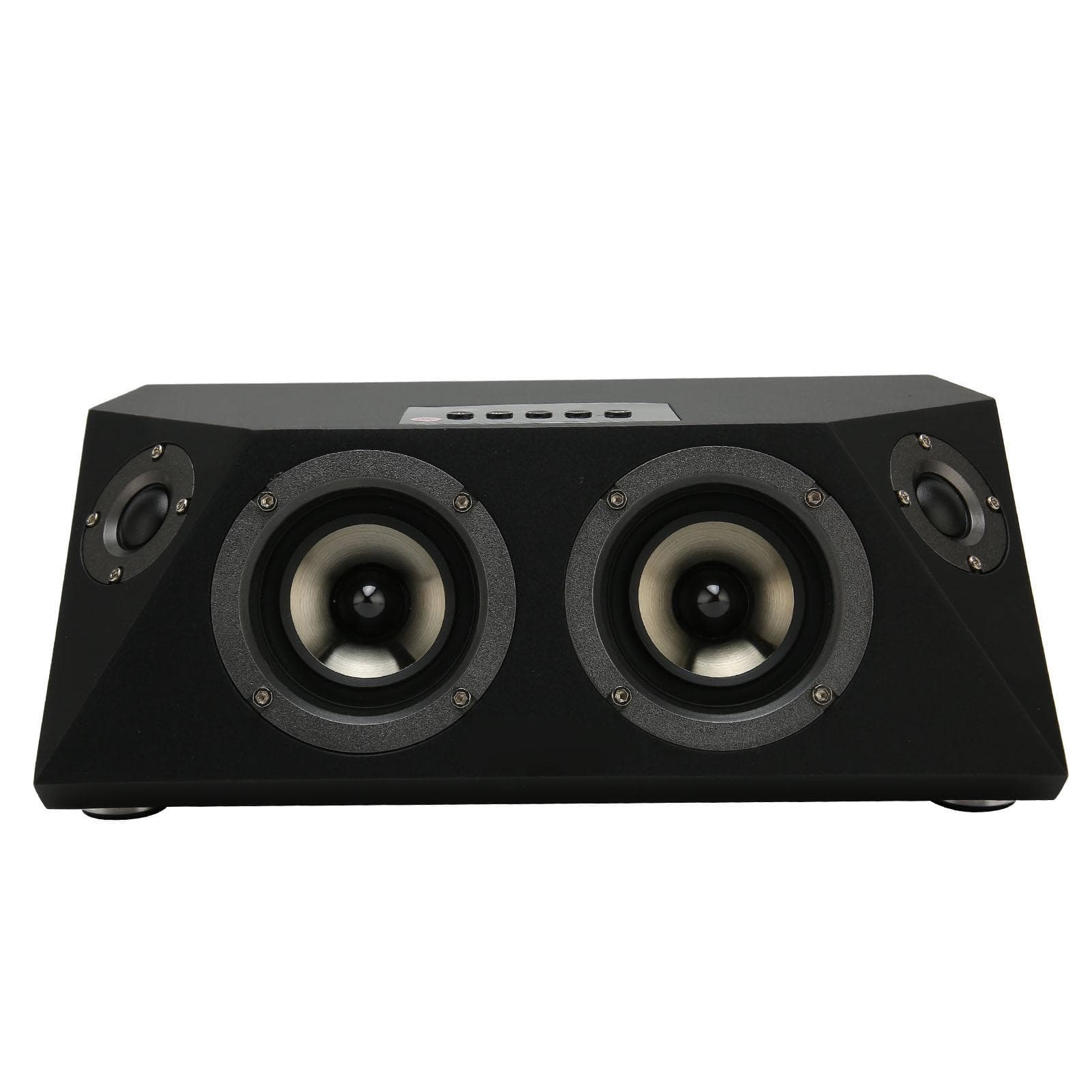 Bluetooth Speaker HiFi Stereo Lossless Rechargeable Plug in Use Desktop Wireless Speaker for PC TV EU Plug