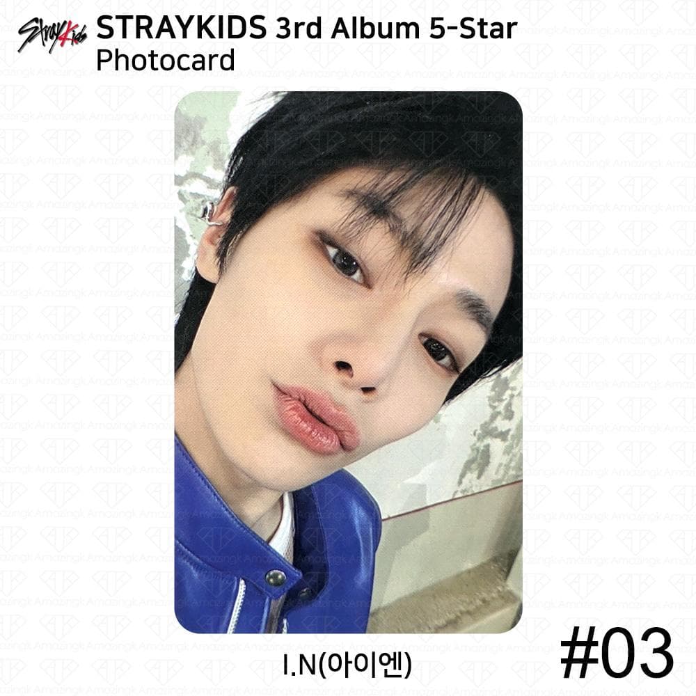 Stray Kids 3rd Album 5-Star Official Photocard Standard Ver Digipack Ver KPOP I.N - #3