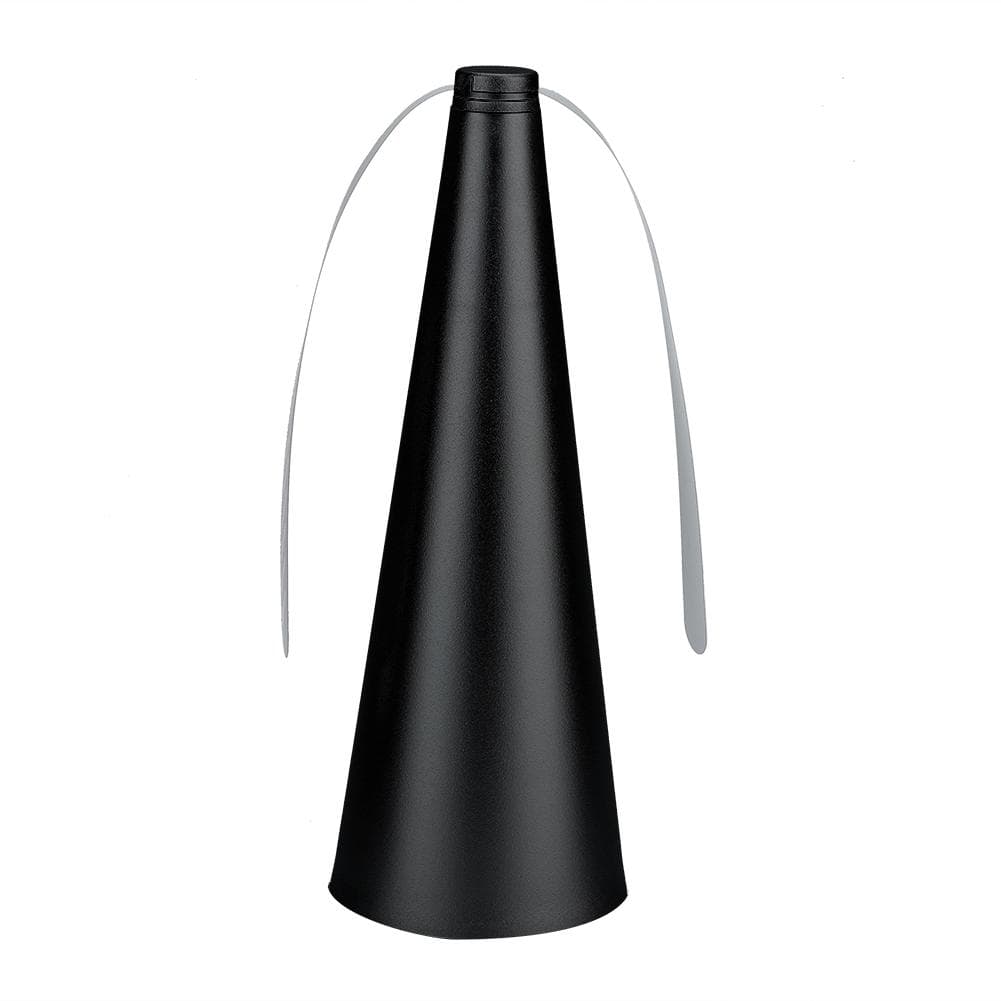 Outdoor Indoor Desktop Fly Bugs Mosquito Repellent Fan Killer for Meal FoodBlack black