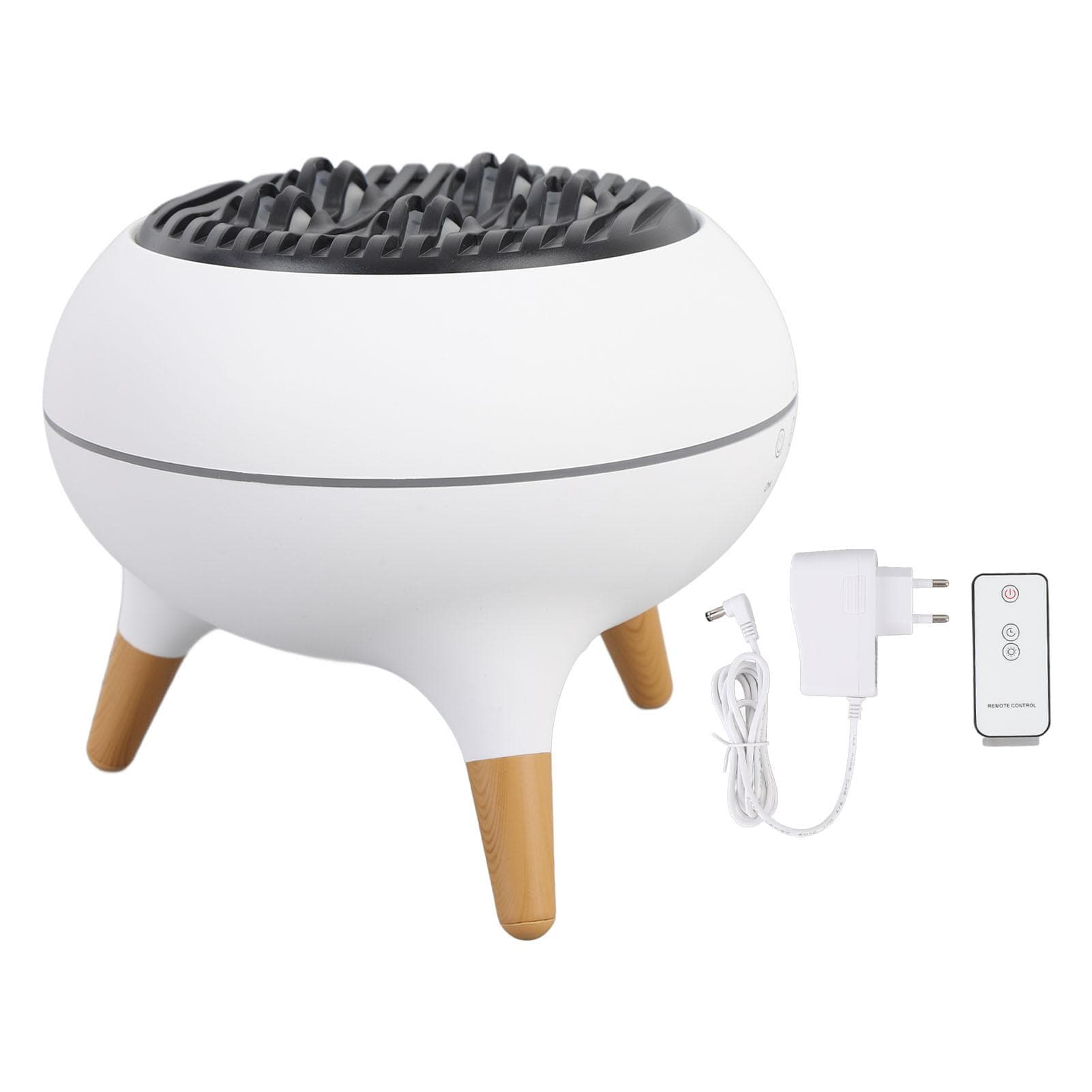 Flame Aromatherapy Diffuser Humidifier 7 Colors Light Essential Oil Diffuser with Timer and Remote