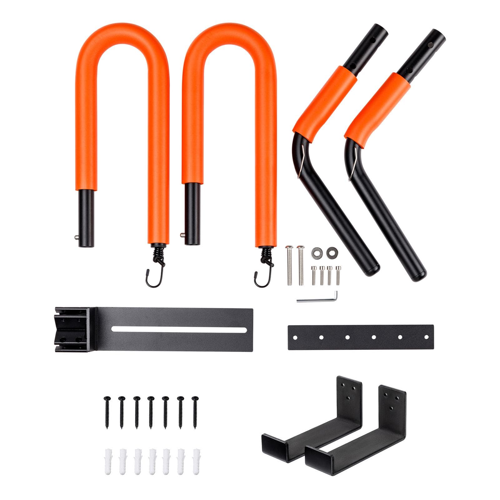 ScooterMoped Surfboard Rack, Lightweight Aluminum Surf Board Carrier for Sports Outdoors Type 2 orange