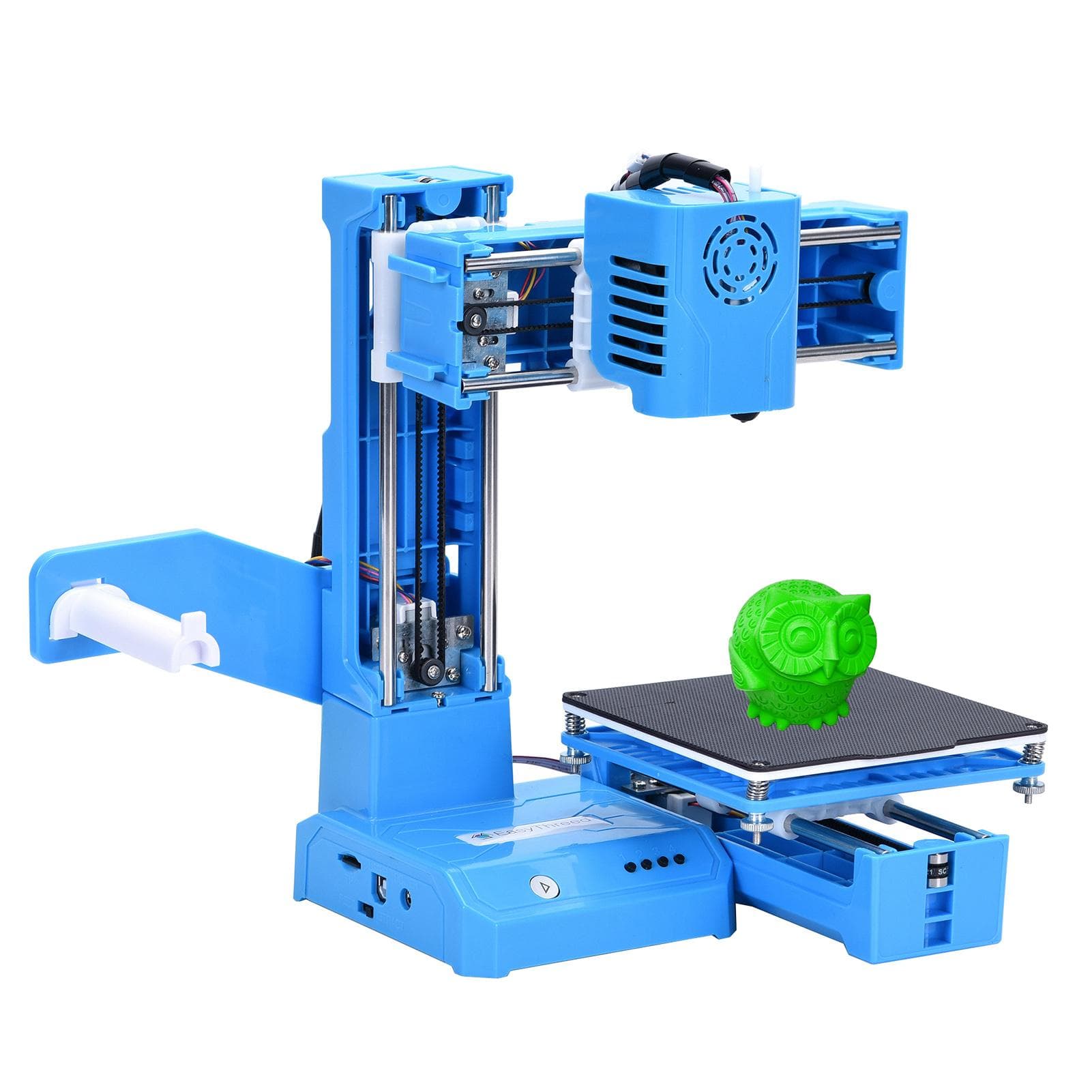 EasyThreed 3D Printer Mini Desktop Printing Machine for Kids 100x100x100mm Print Size Removable BL-EU