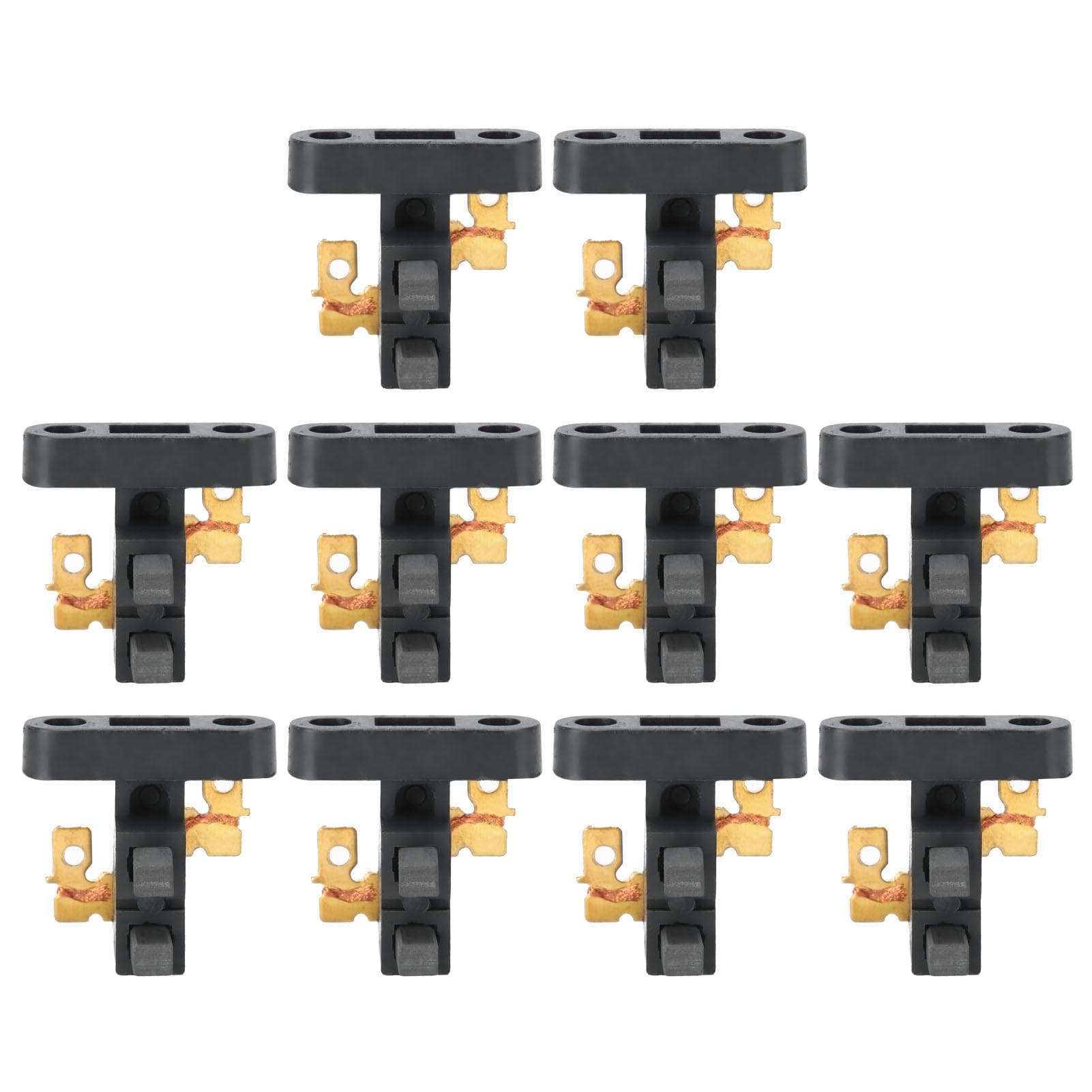 10PCS Carbon Brush Assembly Carbon Brush Holder Fit for 188F/190F/5-8KW Gasoline Generator