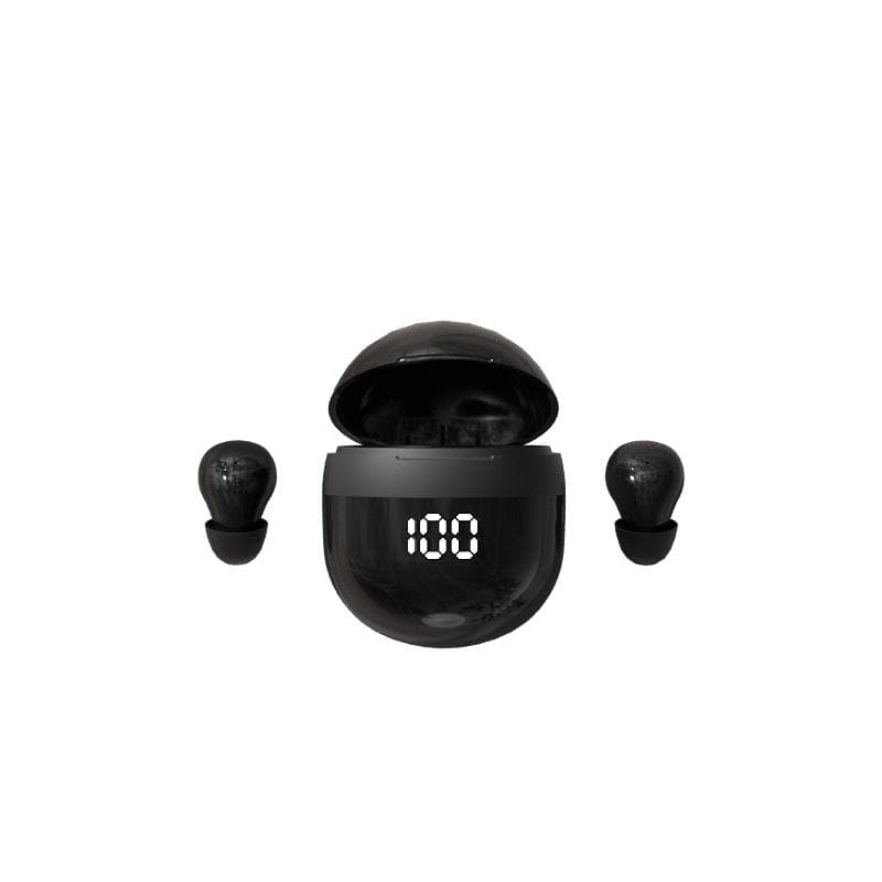 Invisible Wireless Sleep Headphone Bluetooth 5.3 In-Ear Earphones with Microphone Noise Reduction Earbuds TWS Mini Headset for Smart Phone