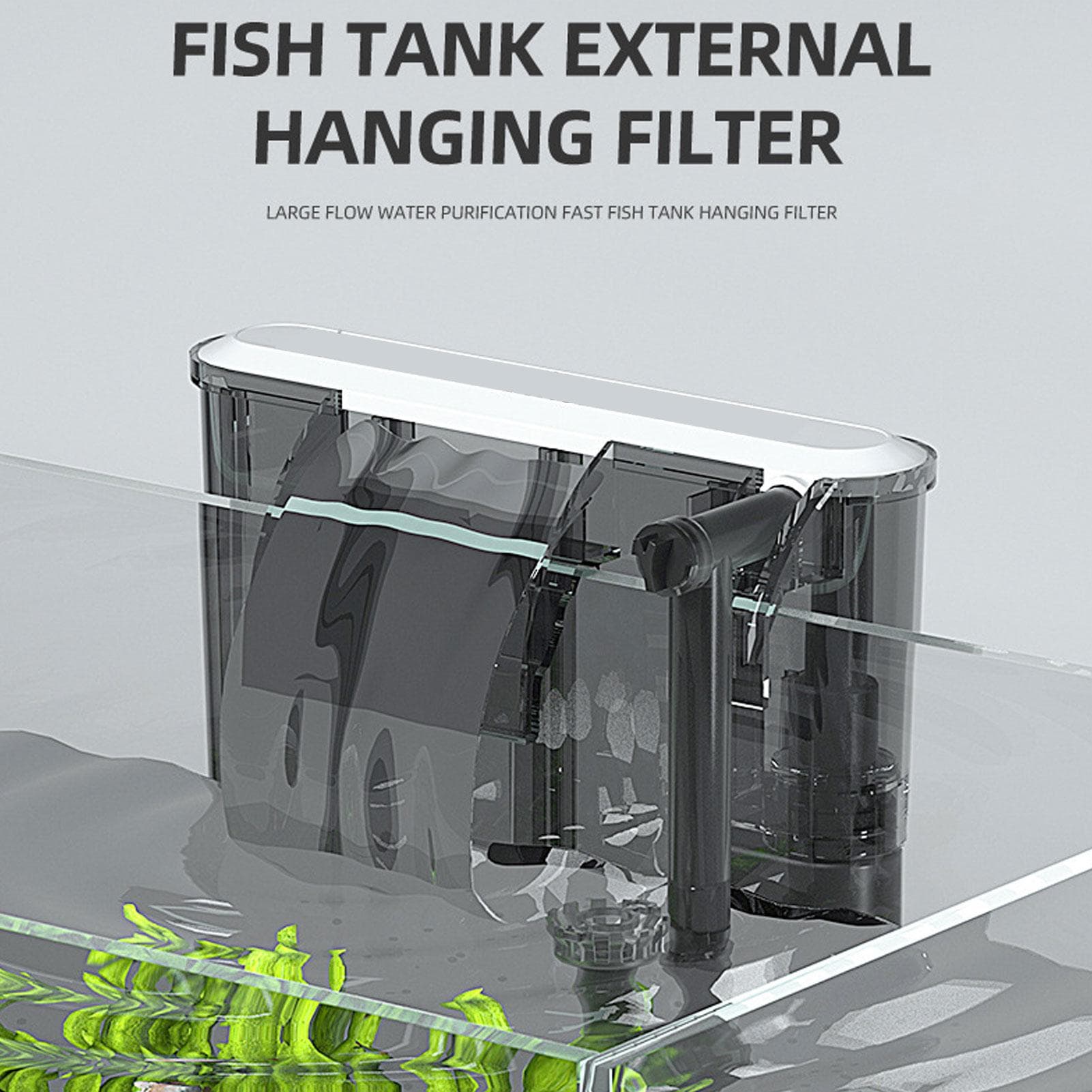 Fish Tank External Hanging Filter Oil Removal Film Waterfall Circulation Oxygenation Quiet Energy
