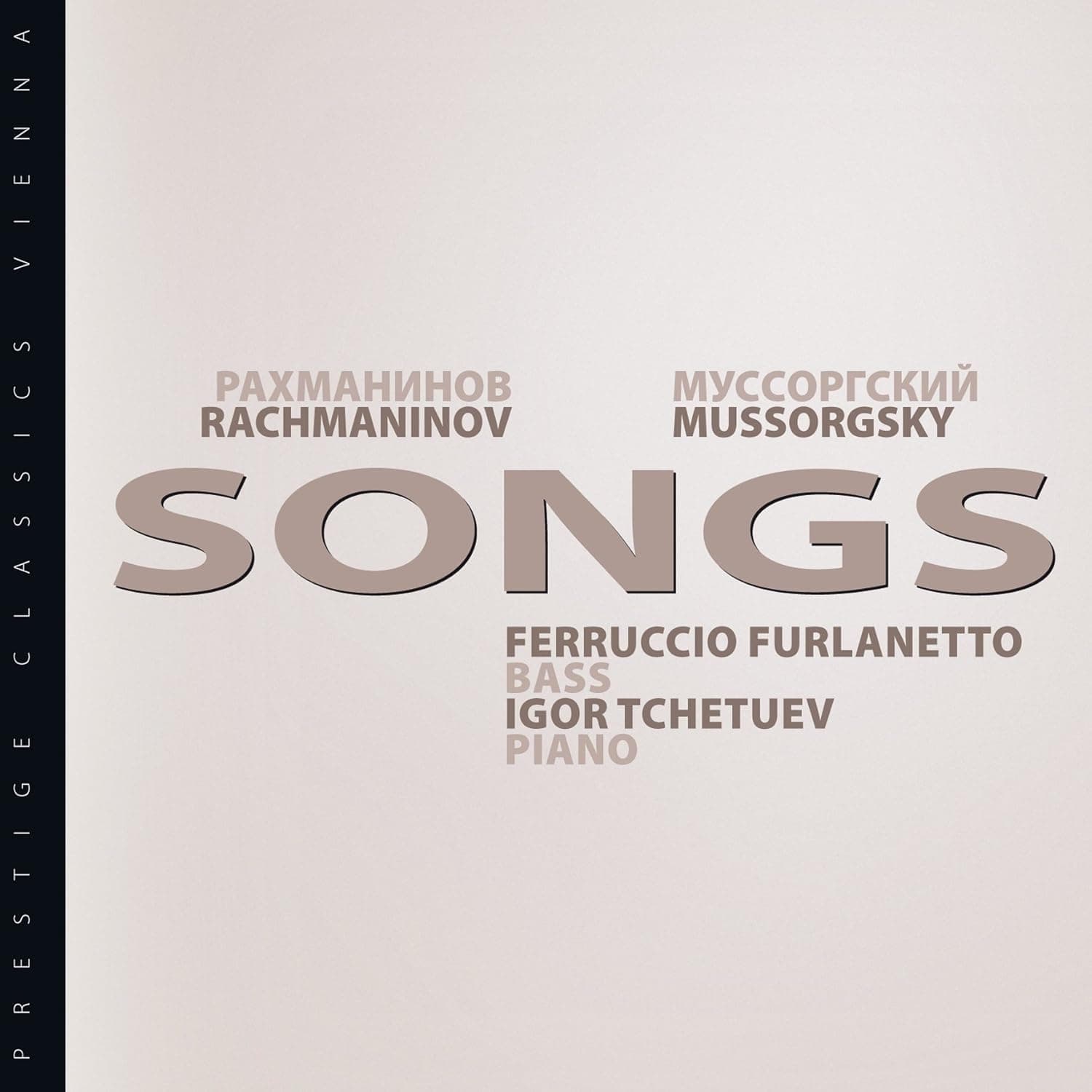 CD FERRUCCIO FURLANETTO - Songs 668314 Non Japan Classical Used