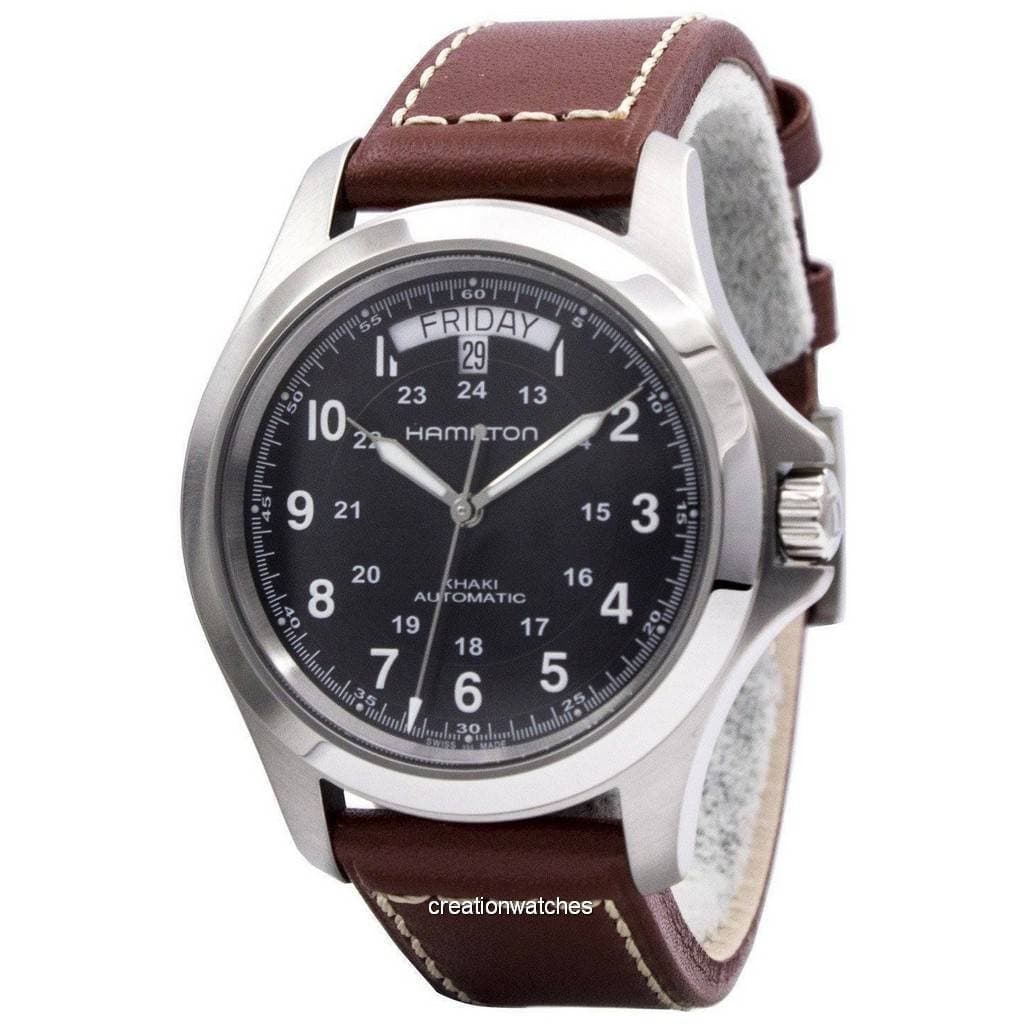 Hamilton Khaki King Automatic H64455533 Men's Watch black