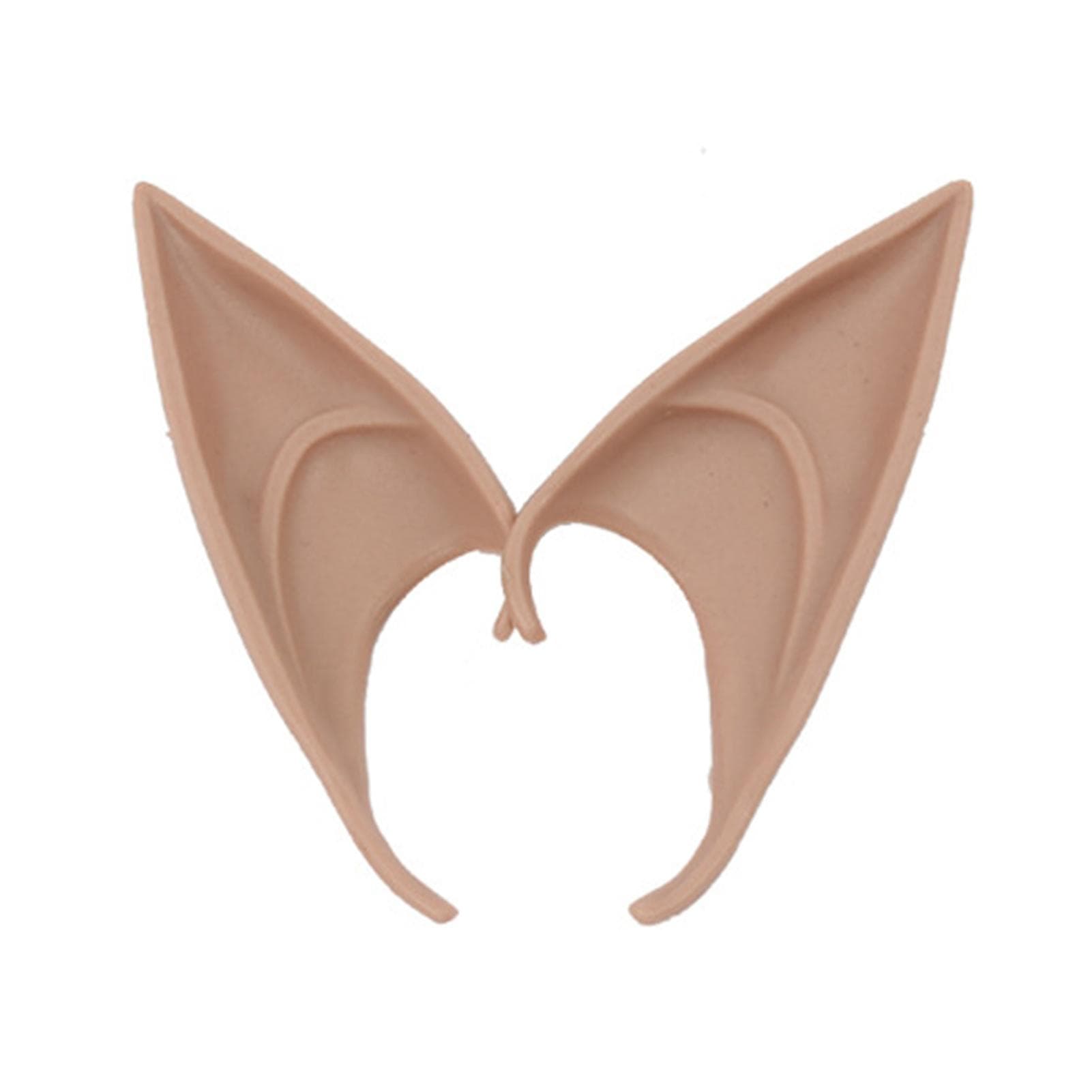 Halloween Elf Ears Latex Material Elf Ears Cosplay Party Props for Halloween\Christmas\Prom Partys