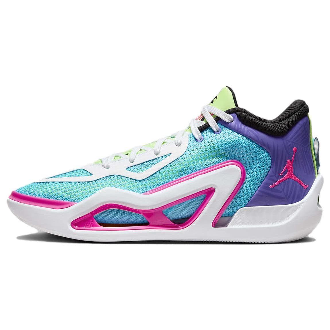 Air Jordan Tatum 1 PF Wave Runner Men Sneakers Blue Lagoon-Pulse Pink-Blast FV0171-400 44