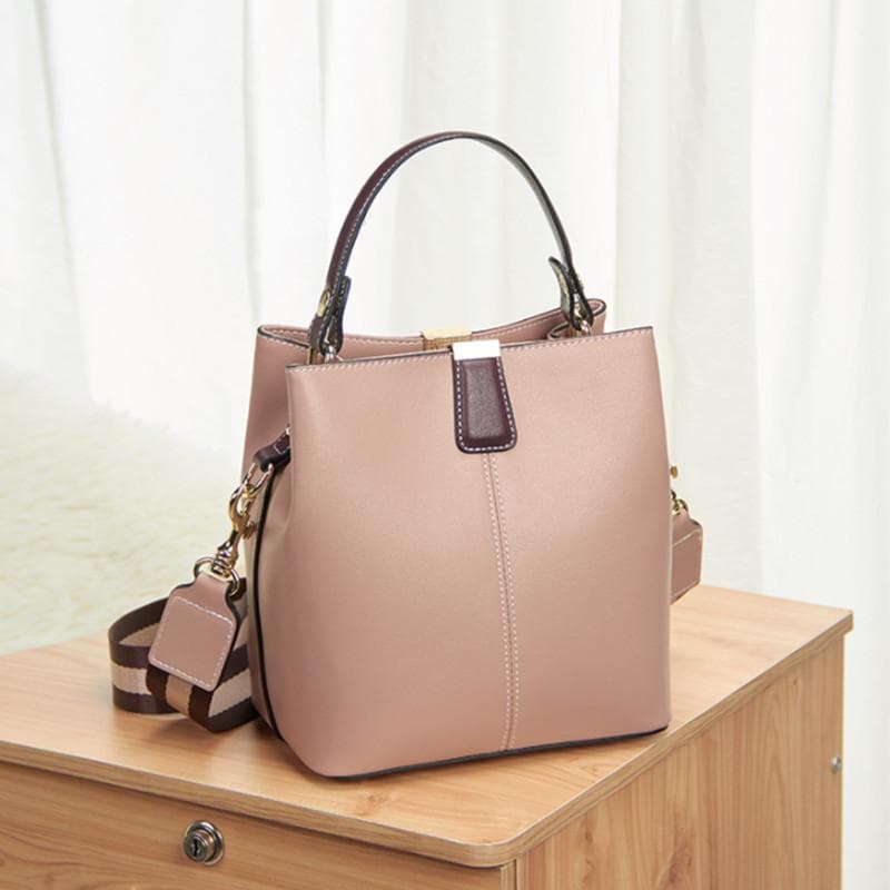 Korean Version Fashionable Large-capacity Personalized and Versatile Handbag for Women, Single-shoulder Crossbody Bucket Bag