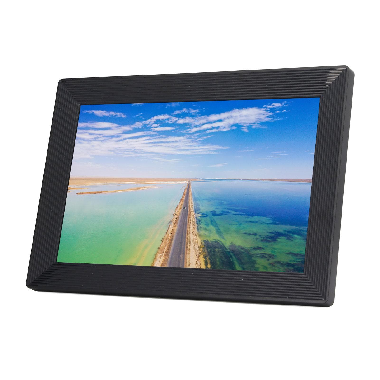 10.1 WiFi Digital Photo Frame IPS Touch Screen Auto Rotate Smart Digital Picture Frame with 16GB US Plug
