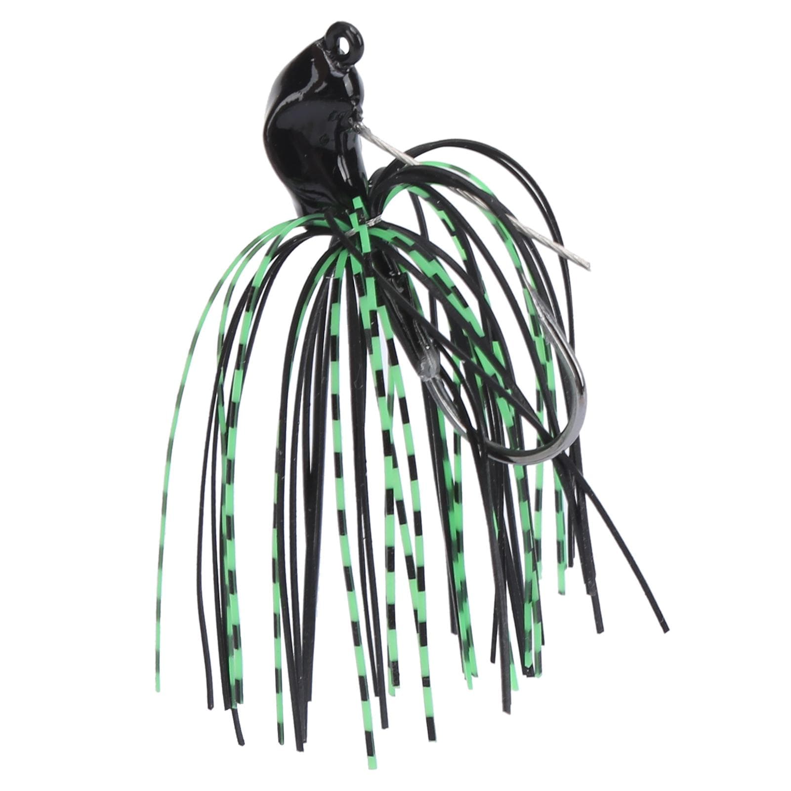 Willow Leaf Spinnerbait Anti Hanging Bottom Fishing Lure Spinner Bait for Fresh Sea BassBlack