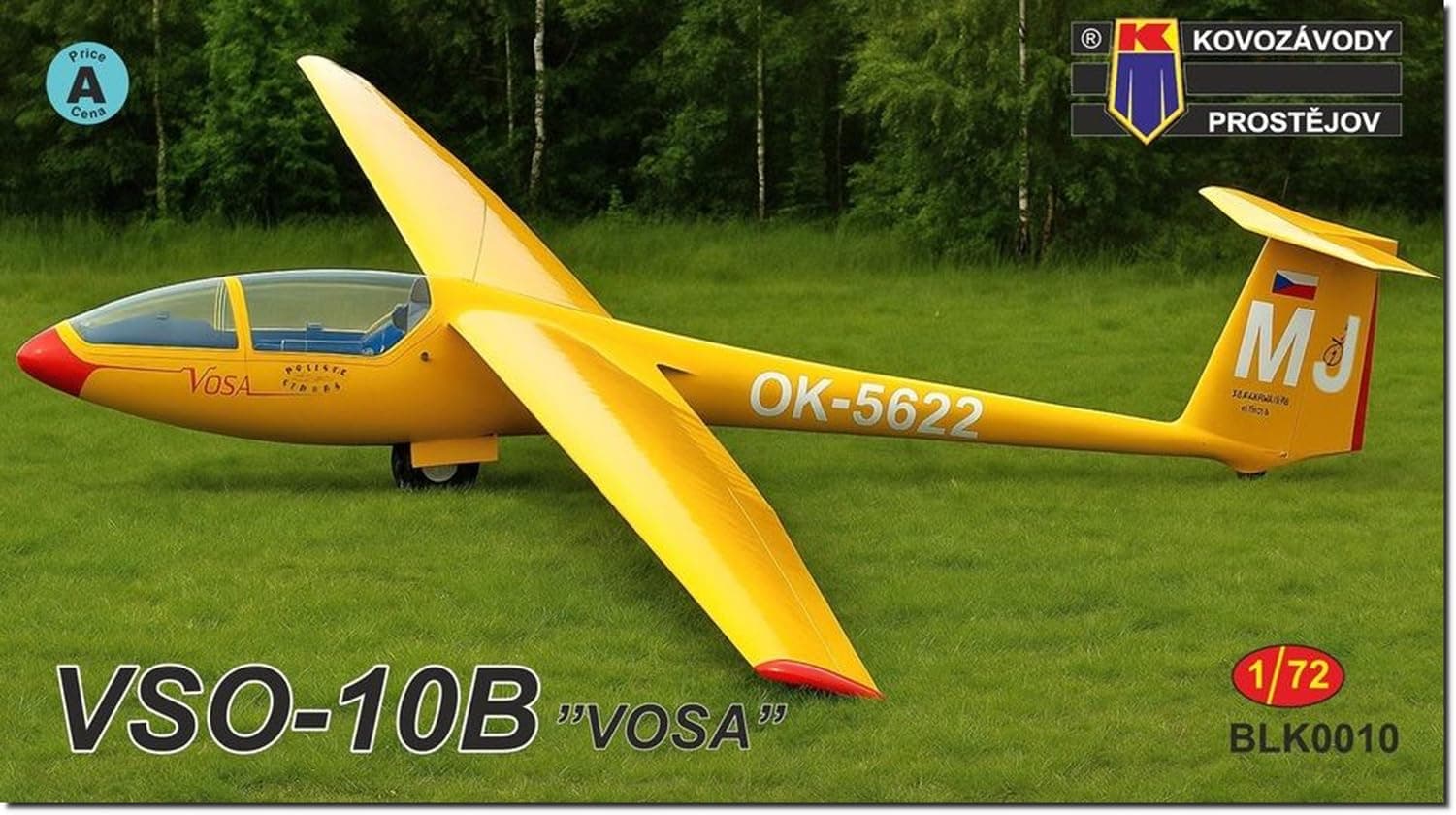 KP Models Oricon Glider Plastic Model Kit KPMBLK0010 1/72 VSO-10B (Airplane)