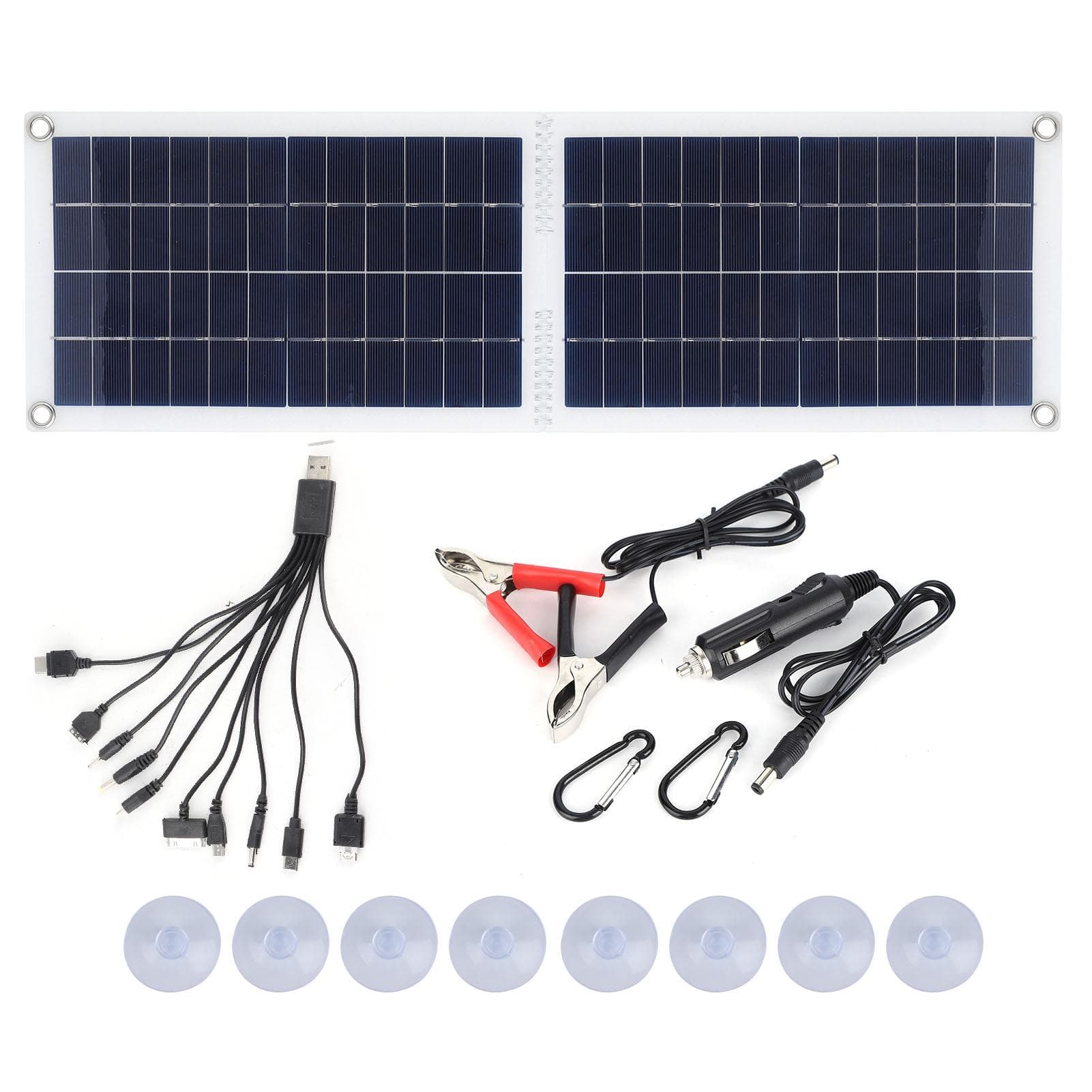 30W Solar Charger Foldable Portable Solar Panel Phone Charger for Outdoor Travel Camping RV