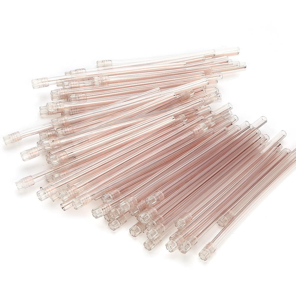 100pcs Saliva Ejector Aspirator Tube Disposable Suction Tip Plastic Surgical Oral Care Tool