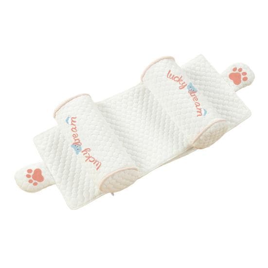 Baby Head Shaping Pillow Breathable Headrest Infant Support Pillow Non-Slip Infant Head Cushion for Newborns 0-6 Months