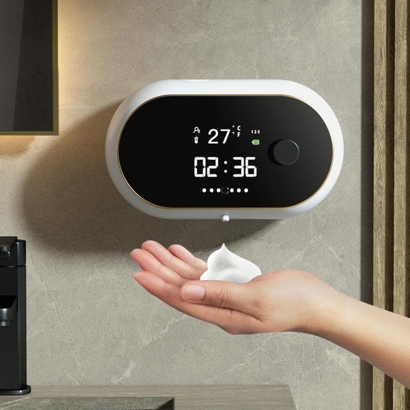 w2 Hongya soap dispenser wall-mounted mobile phone usb portable foam machine automatic white