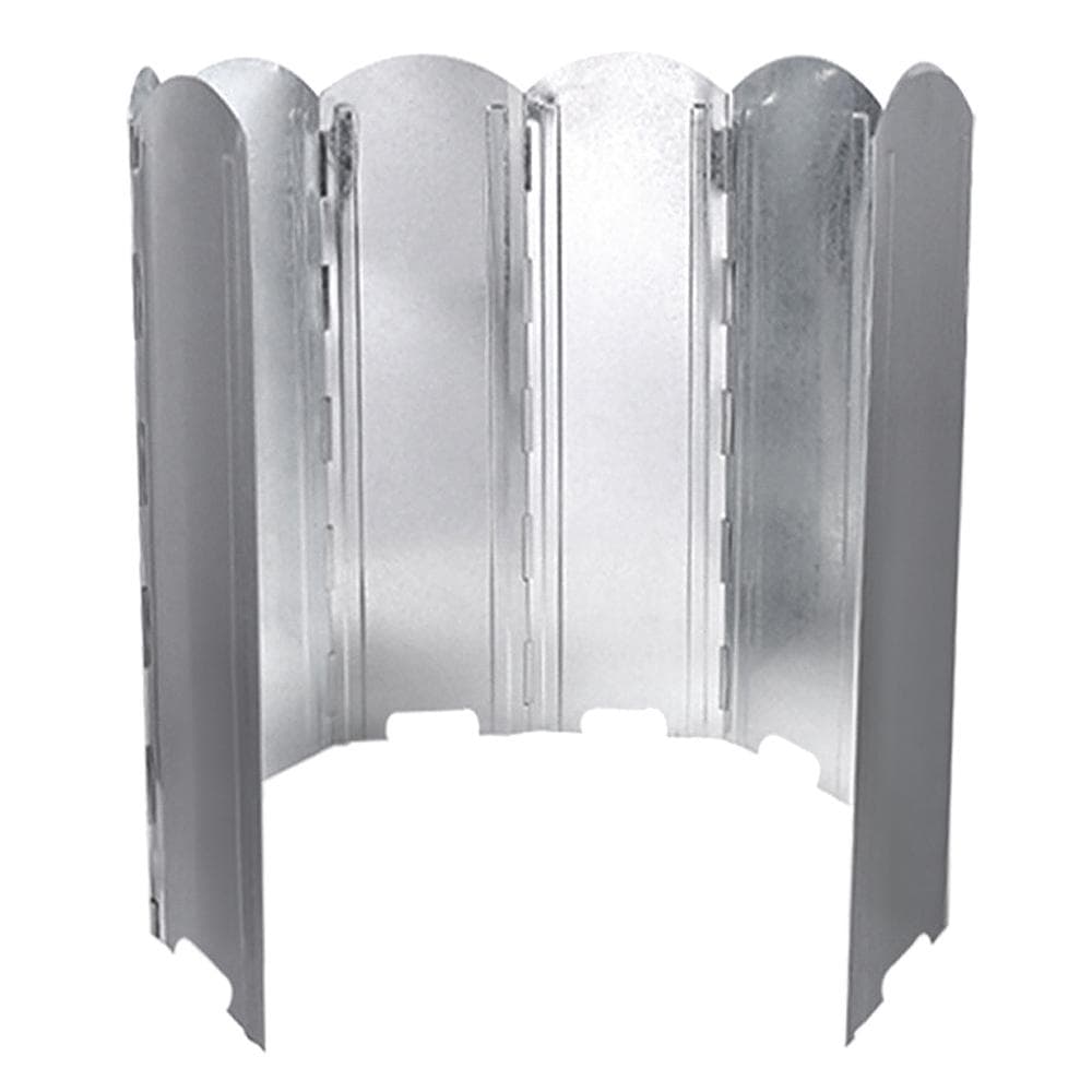 Folding Outdoor Stove Windscreen Camping Stove Wind Screen 8 Plates Stove Windshield with Carrying 120 x 40 cm