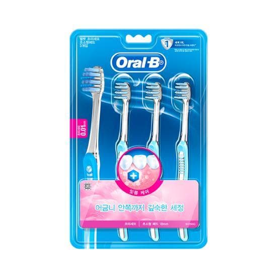 Oral-B ultra-small head velvet toothbrush set of 3