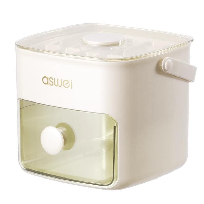48-grid Ice Cube Mold with Cover Ice Tong DIY Ice Mold Reusable Food Grade Kitchen Utensils One Click Ice Maker Box white