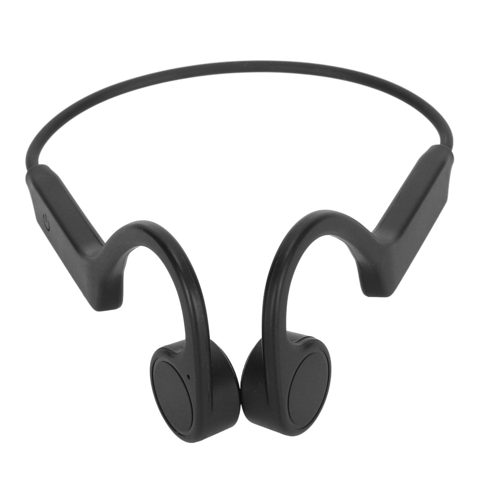 Bone Conduction Headphone Bluetooth 5.0 IP56 Waterproof Built in Mic Wireless Open Ear Headset for
