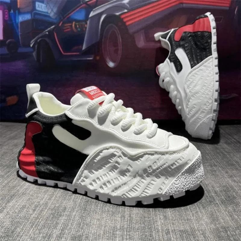 Exquisite Men's Sneakers Fashion Personality Simple and Versatile Youth Casual Shoes Comfortable Durable Running Sports Shoes 40