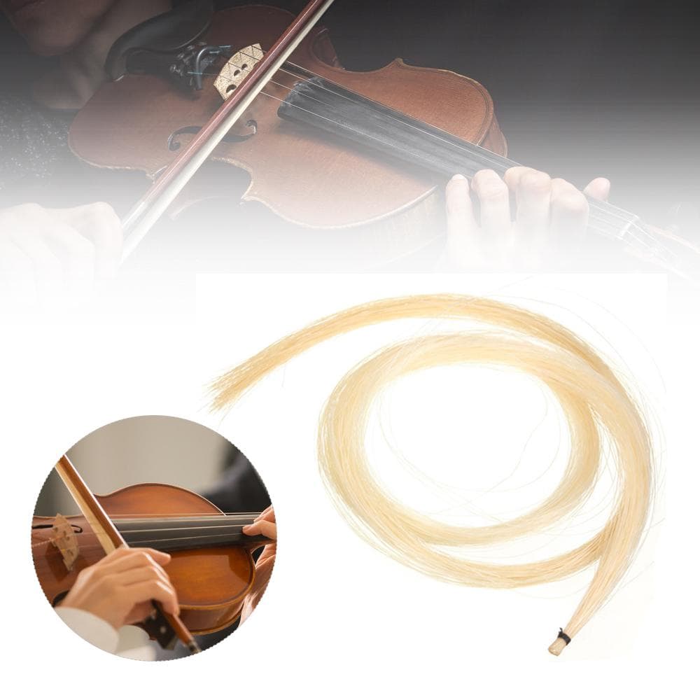 Professional Violin Bow Hair Made of Horsetail Suitable for Viola Cello and gold