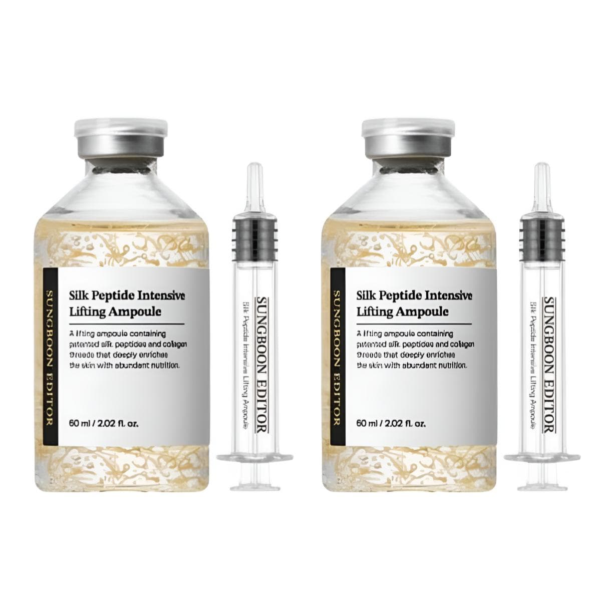 [Sungboon Editor] Silk Peptide Lifting Ampoule 60ml for Skin Elasticity 60ml  X 2PCS