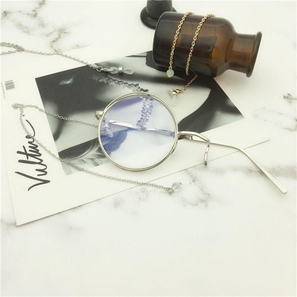 Steampunk Anime Monocle Glasses Retro British Style Unisex Eyewear for Cosplay Fashion Punk Accessories