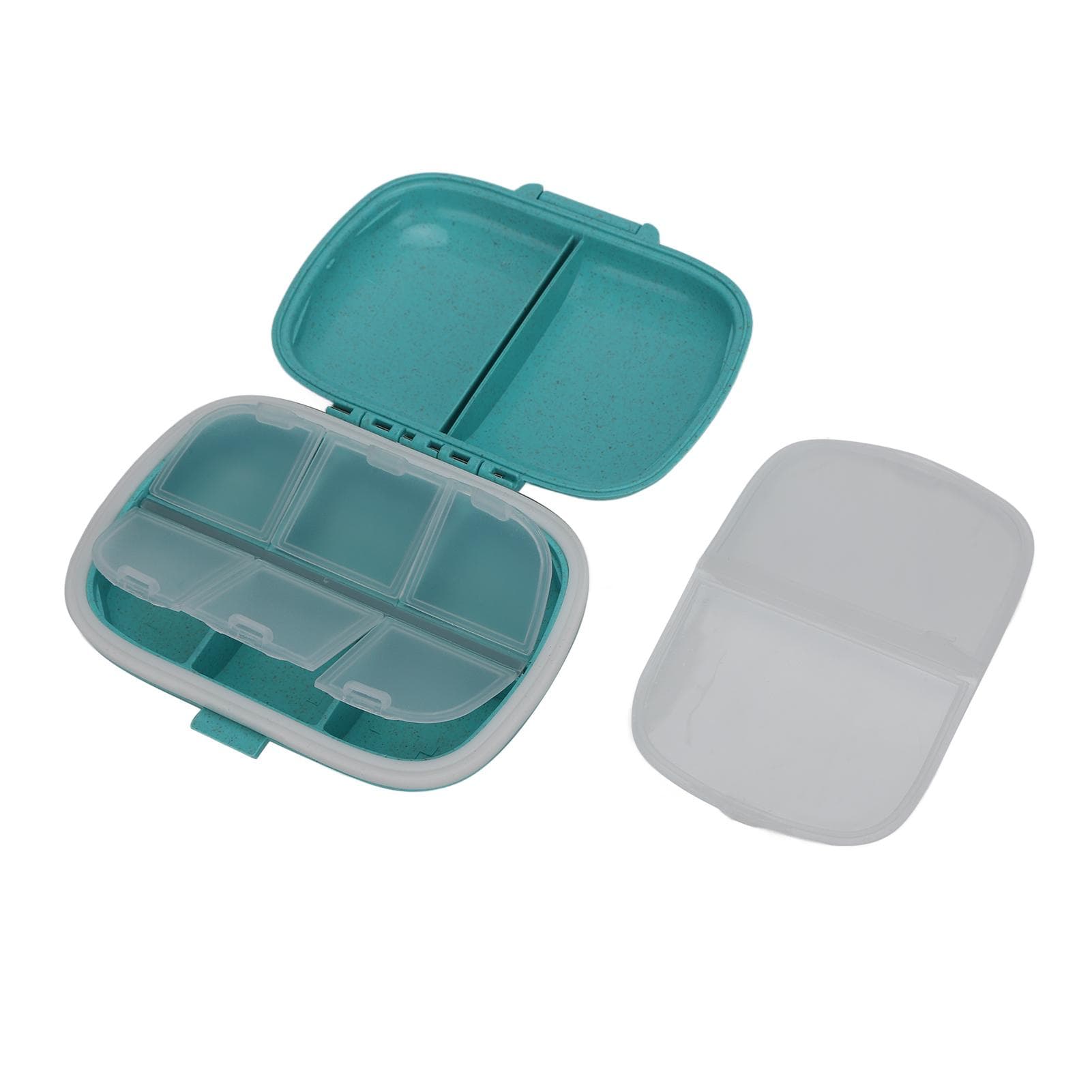 Travel Pill Case Portable 8 Compartments Medicine Organizer Small Daily Pill Vitamin Container