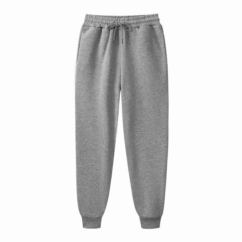 New Men Joggers Brand Male Trousers Casual Pants Sweatpants Jogger 13 Color Workout Sweatpants S light grey