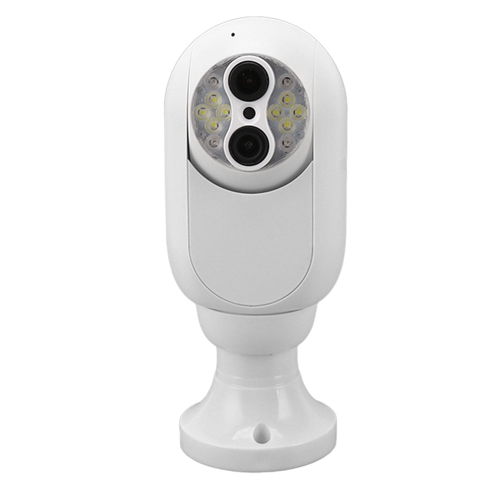 Bulb Security Camera WiFi Camera E27 Socket Dual Lens 15X Digital Zoom Color Night Vision 2 Way