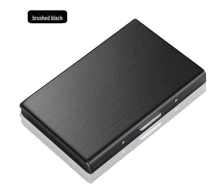 New 2024 Stainless Steel Anti-Magnetic Anti-Theft Minimalist Card Holder Wallet Anti-magnetic, Anti-theft Wallet