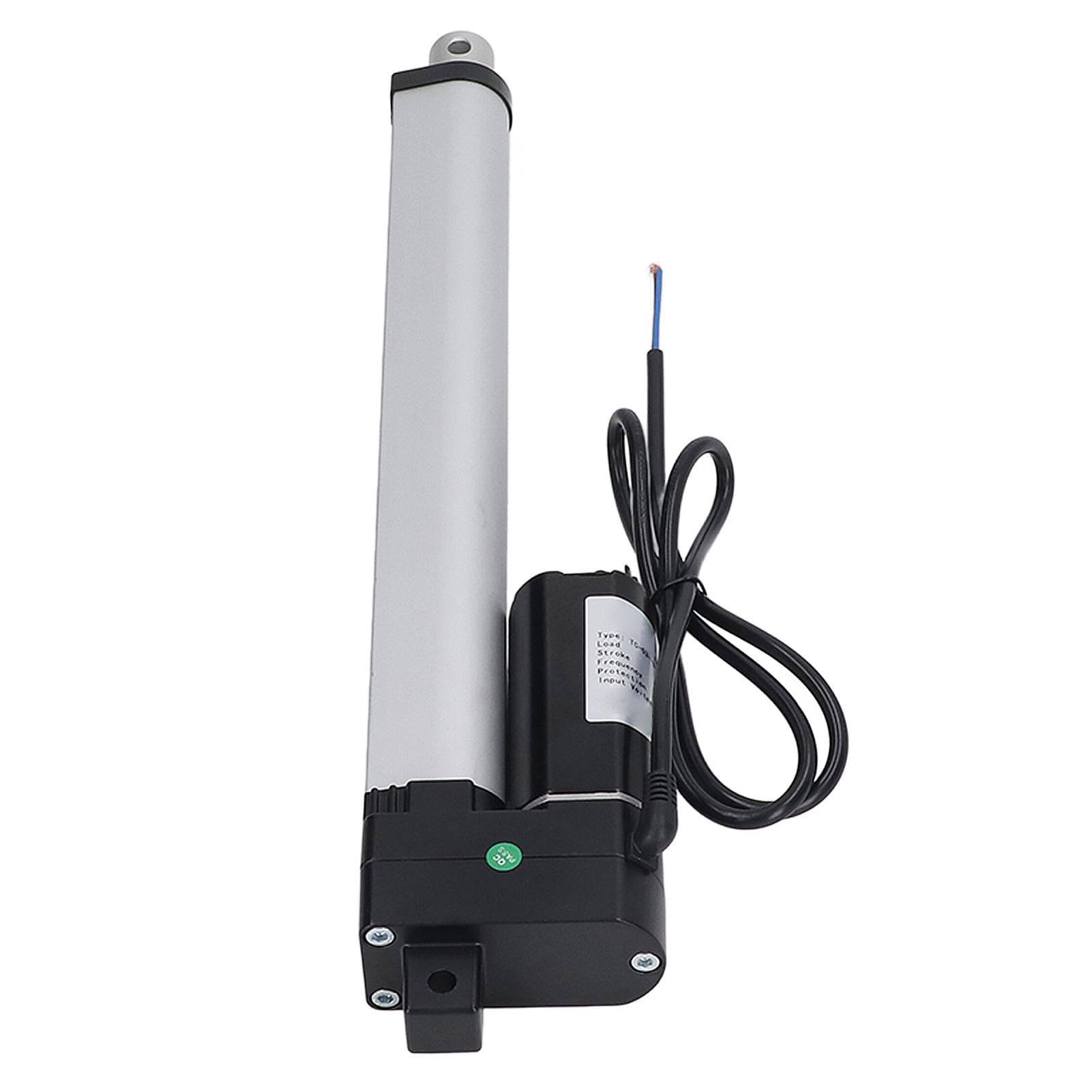 Electric Actuator 400mm 16 Inch Stroke 3000N 660LBS IP54 Protection Low Noise Electric Linear