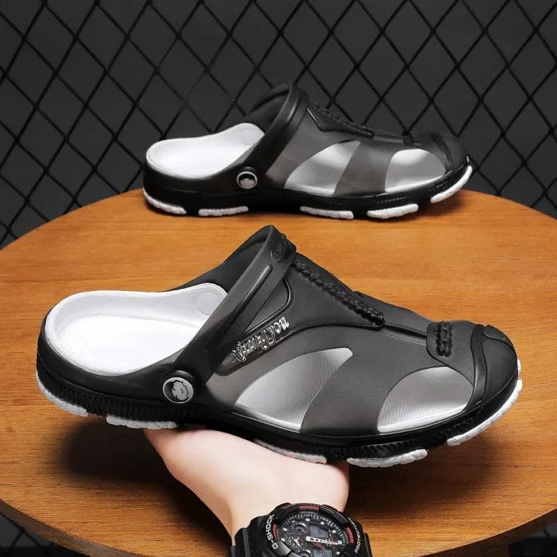 Sandel for Men Men's Summer Sandals 2024 Trending Comfortable Men's Sandal Man Beach Sandals Man's Leather Sandal Trend Boy New 41