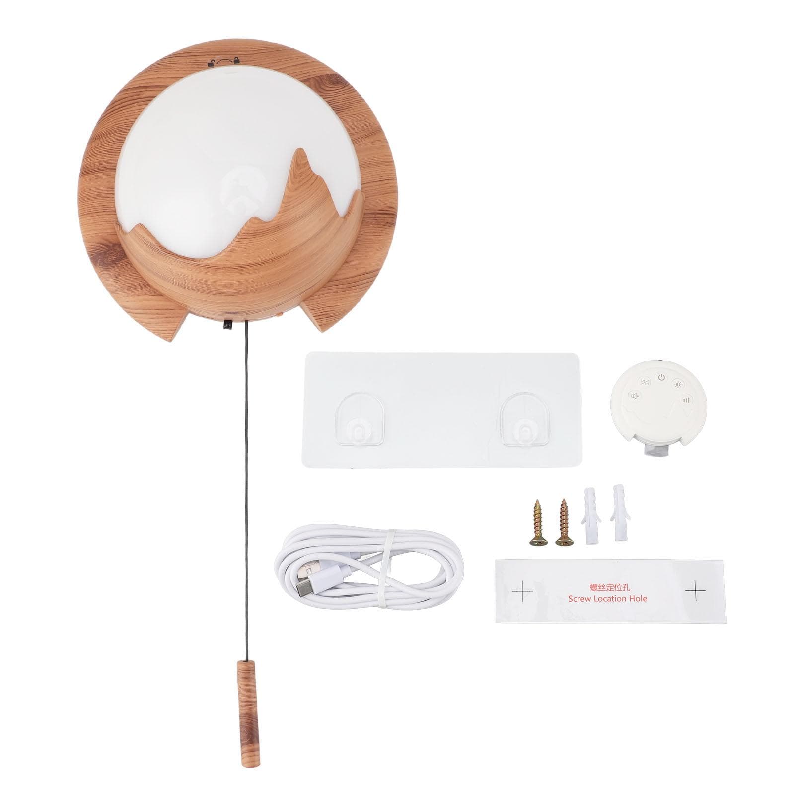 Wall Mounted Aroma Diffuser USB LED Wall Hanging Automatic Aromatherapy Diffuser Essential Oil