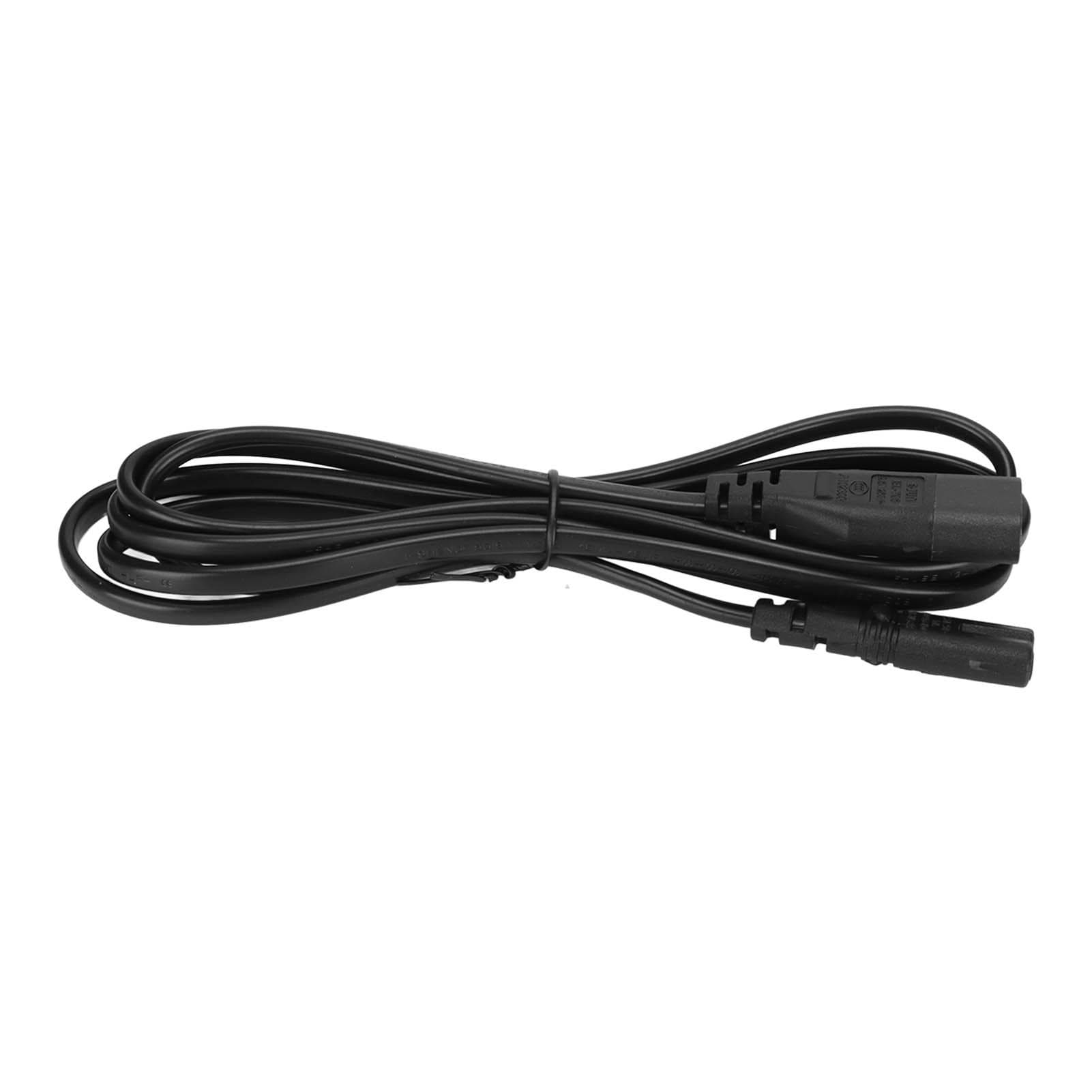 IEC320 C8 to IEC320 C7 Power Cable Waterproof Heat Resistant Adapter Extension Cable 5.9ft 100?240V