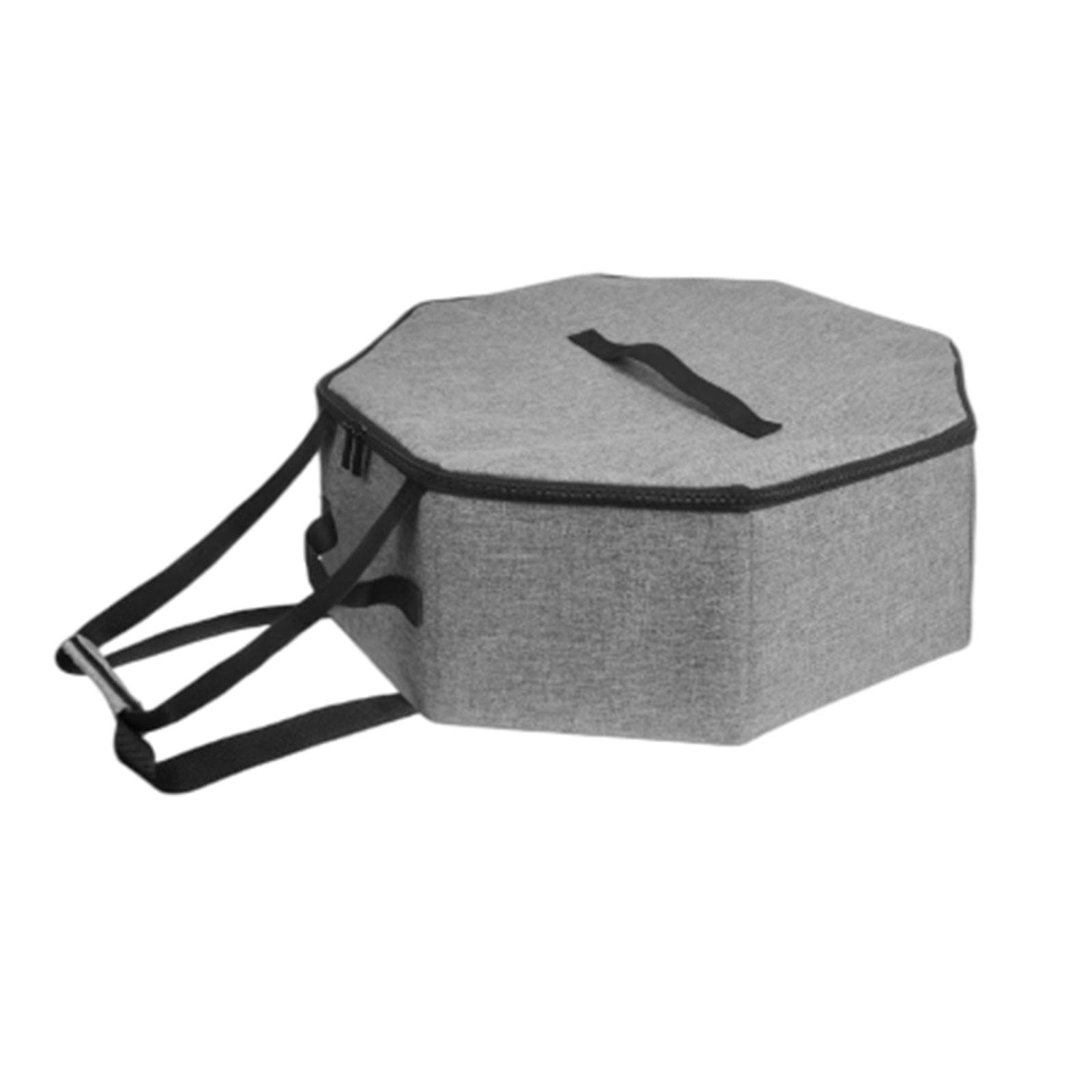 Large Capacity Hat Box Cowboy Hat Storage Bag Hat Travel Case Hat Organizer Bag for Fedoras Berets Cowboy Hats grey