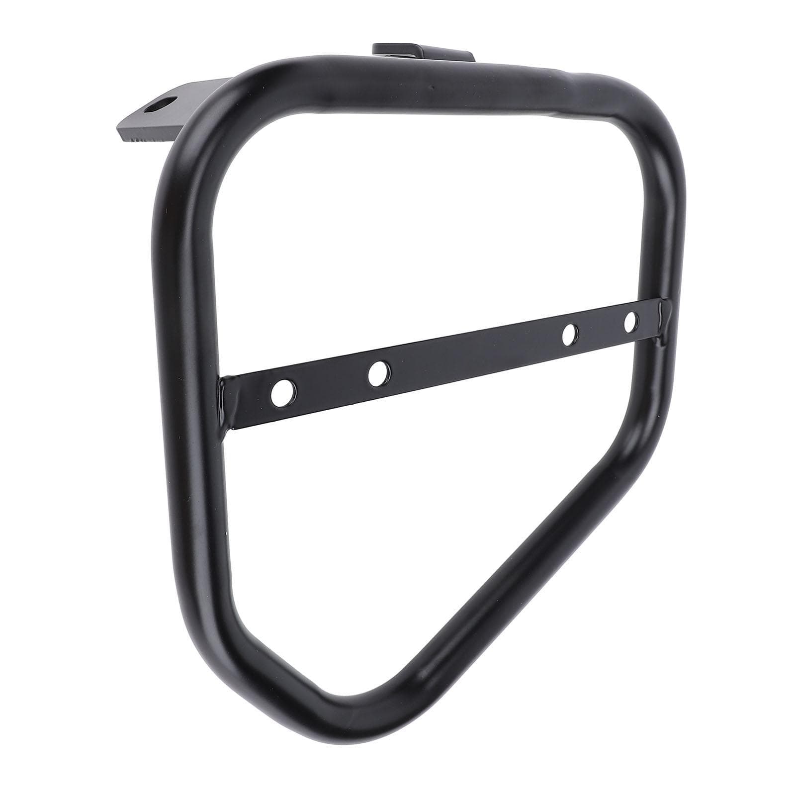 Motorcycle Side Trunk Bag Bracket Extra Storage Iron Motorcycle Side Mount Luggage Shelf for
