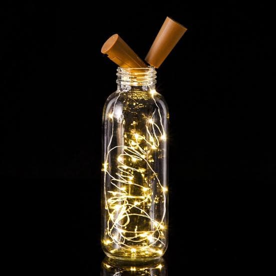Wine Bottle Light String For Wedding Festival Party Decor 2M 20 Leds warm white