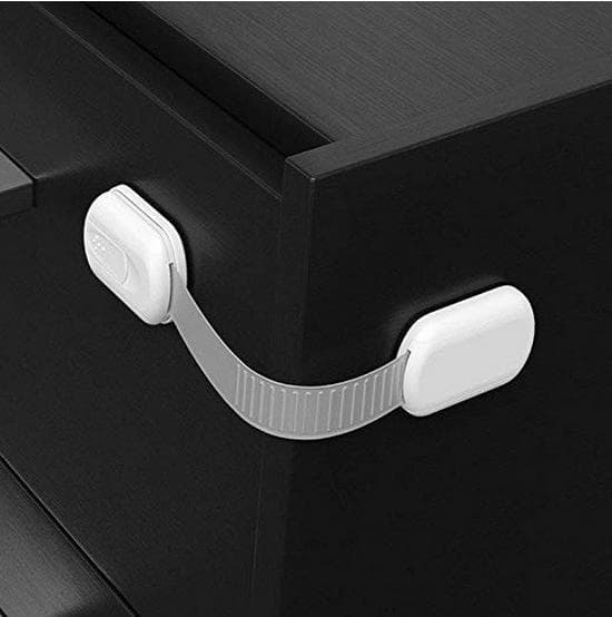Multi-Function Child Safety Lock for Cabinets and Doors