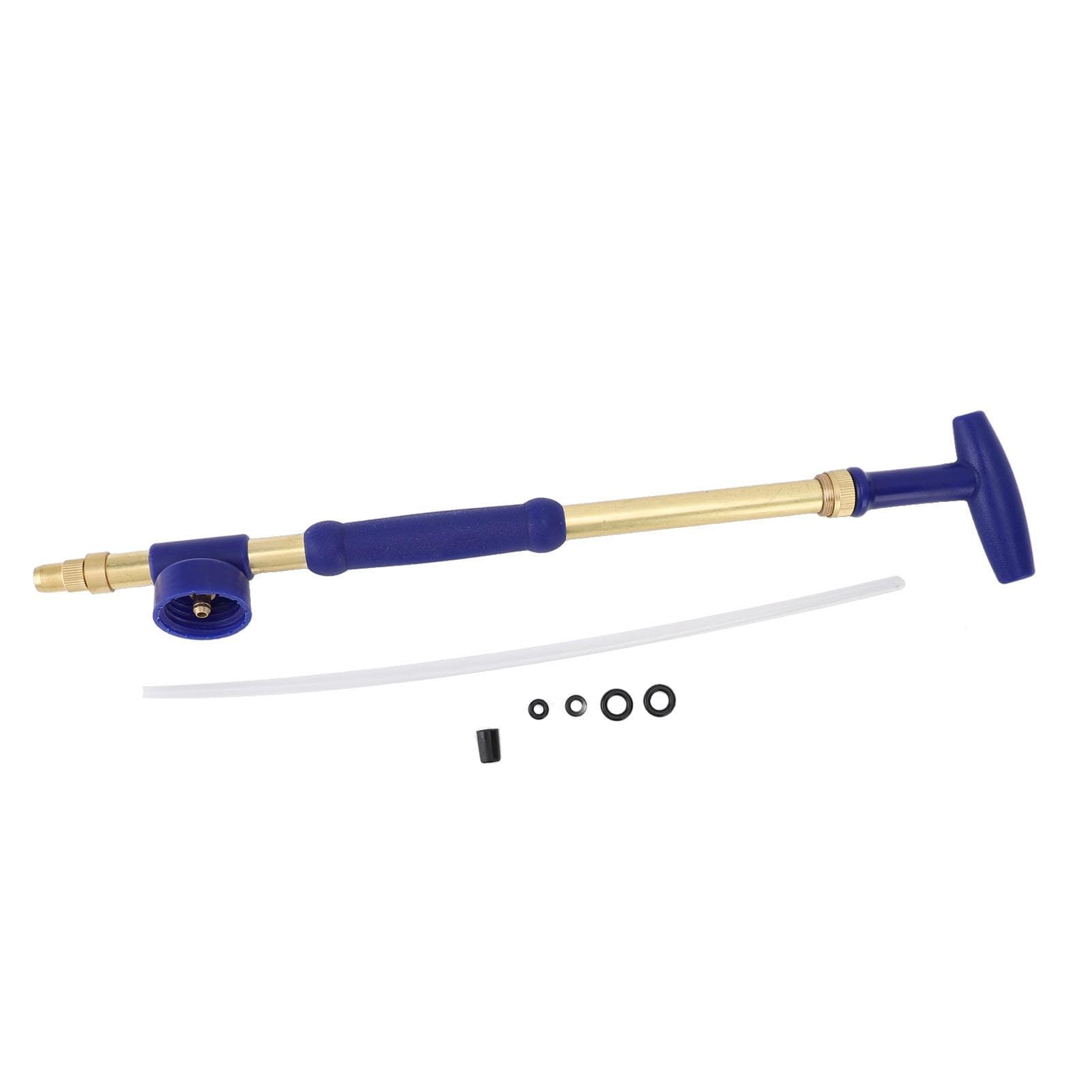 Hand Pressure Sprayer Stainless Steel Copper Plant Watering Wand Pulling Spray Rod with Hose for