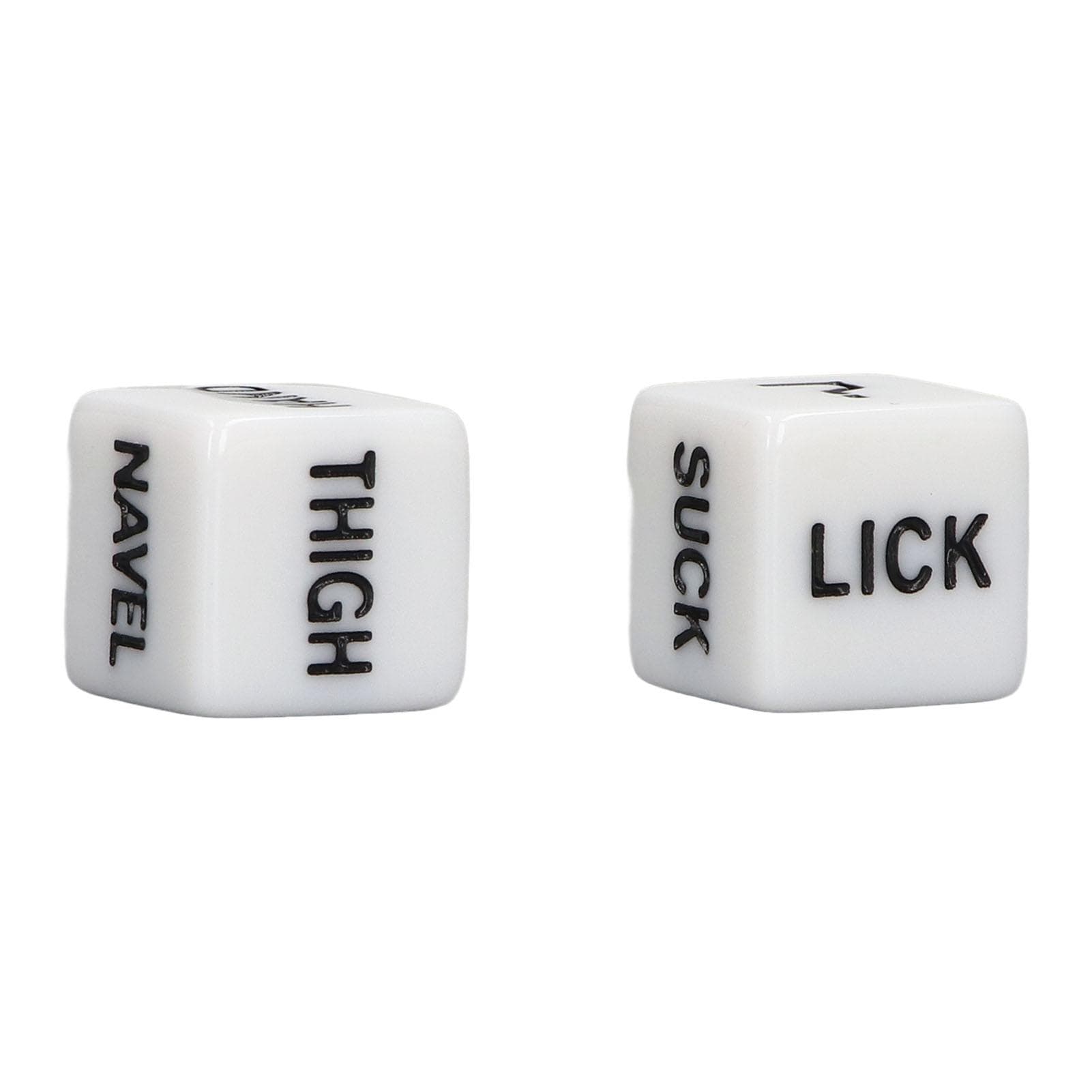 2pcs Funny English Couple Dice Valentines Day Honeymoon Anniversary Action Part Game Dice 0.6 Inch