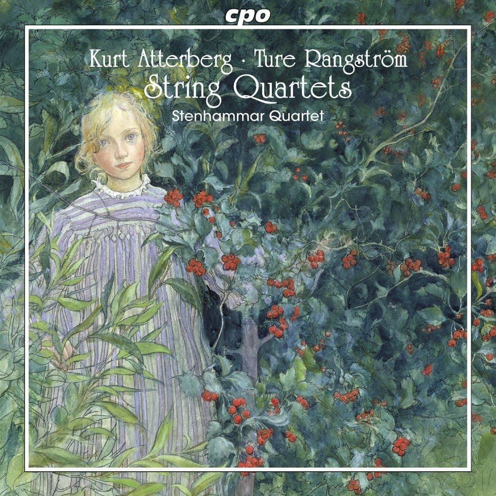 CD STENHAMMAR STRING QUARTET; ATTERBER - Atterberg / Langstrom: String Quart 7772702 Japan Classical Used