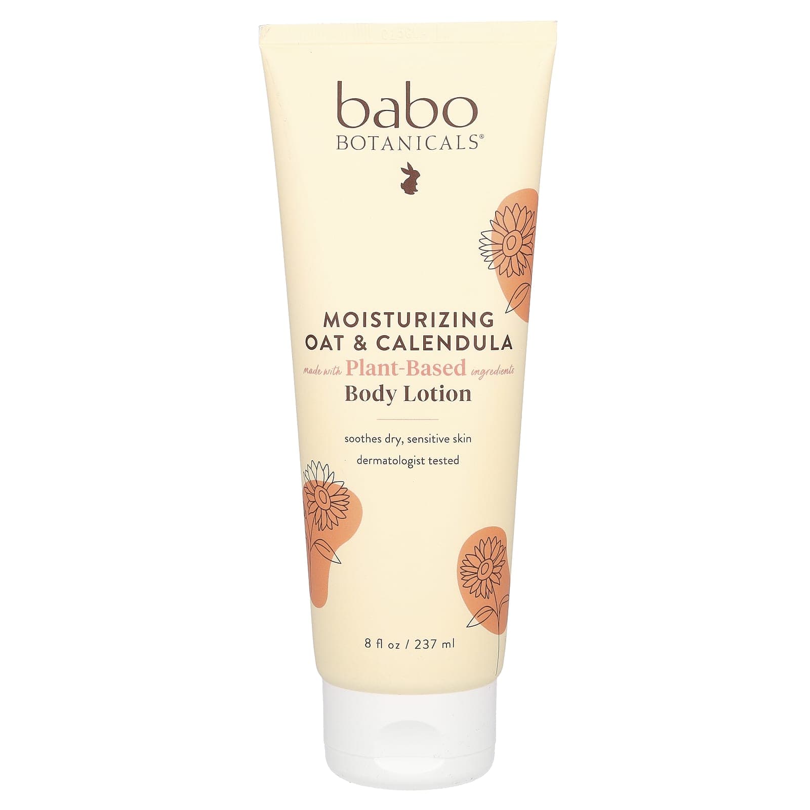 Babo Botanicals, Moisturizing Body Lotion, Oat & Marigold, 8 fl oz (237 ml)