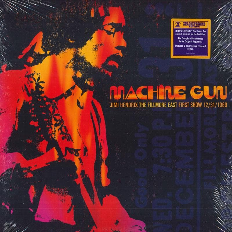 LP Record JIMI HENDRIX - Machine Gun: The Fillmore East Firs 889853541713 Experience Hend 2016 US Rock